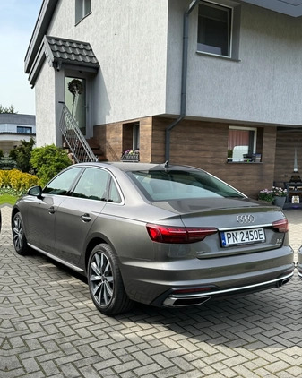 Audi A4 cena 98900 przebieg: 25000, rok produkcji 2021 z Poznań małe 137